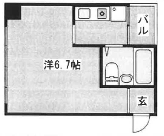 サルナートなかはらの物件間取画像